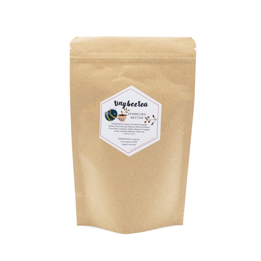 Tea Shop Tiny Bee Tea Loose Leaf | Sparkling Nectar *Glitter Tea*