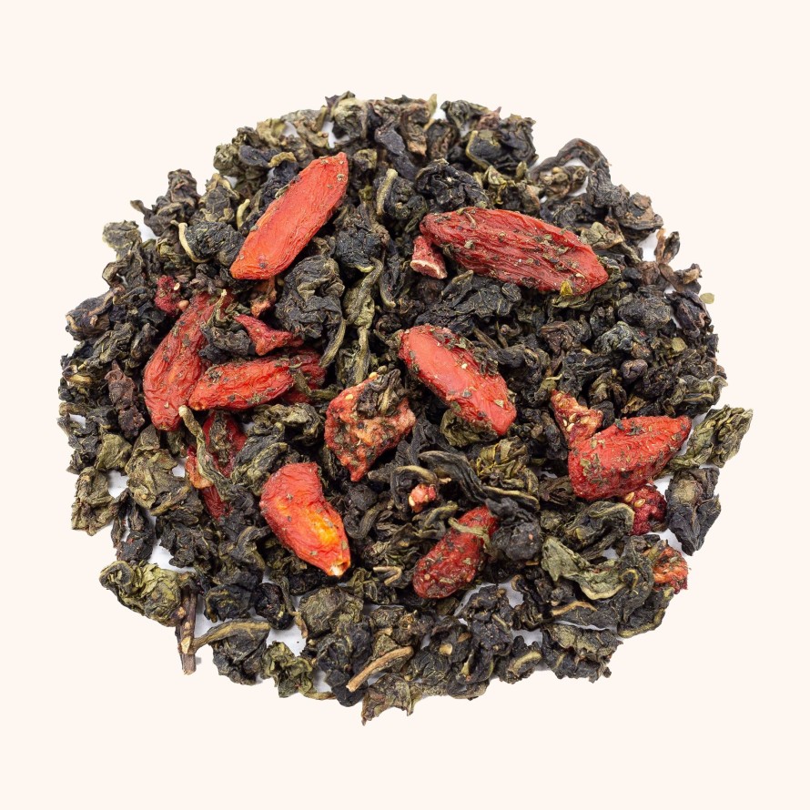 Tea Shop Happy Lucky's Fruity | Strawberry Oolong