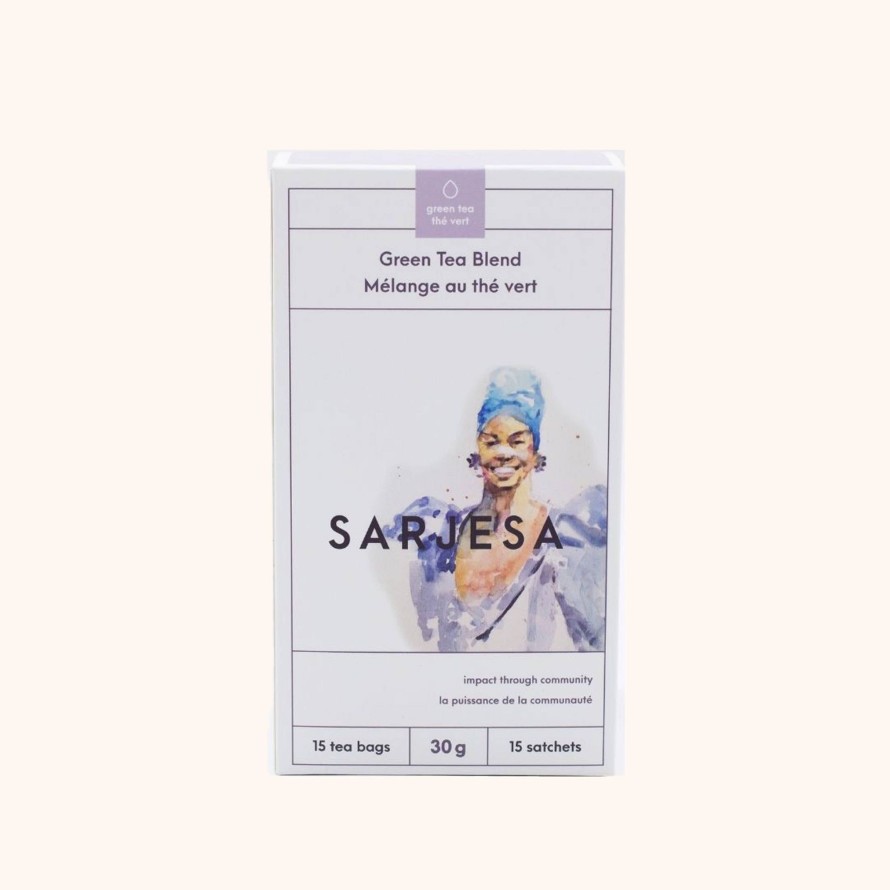 Tea Shop Sarjesa Sachet + Bagged | Green Tea Blend