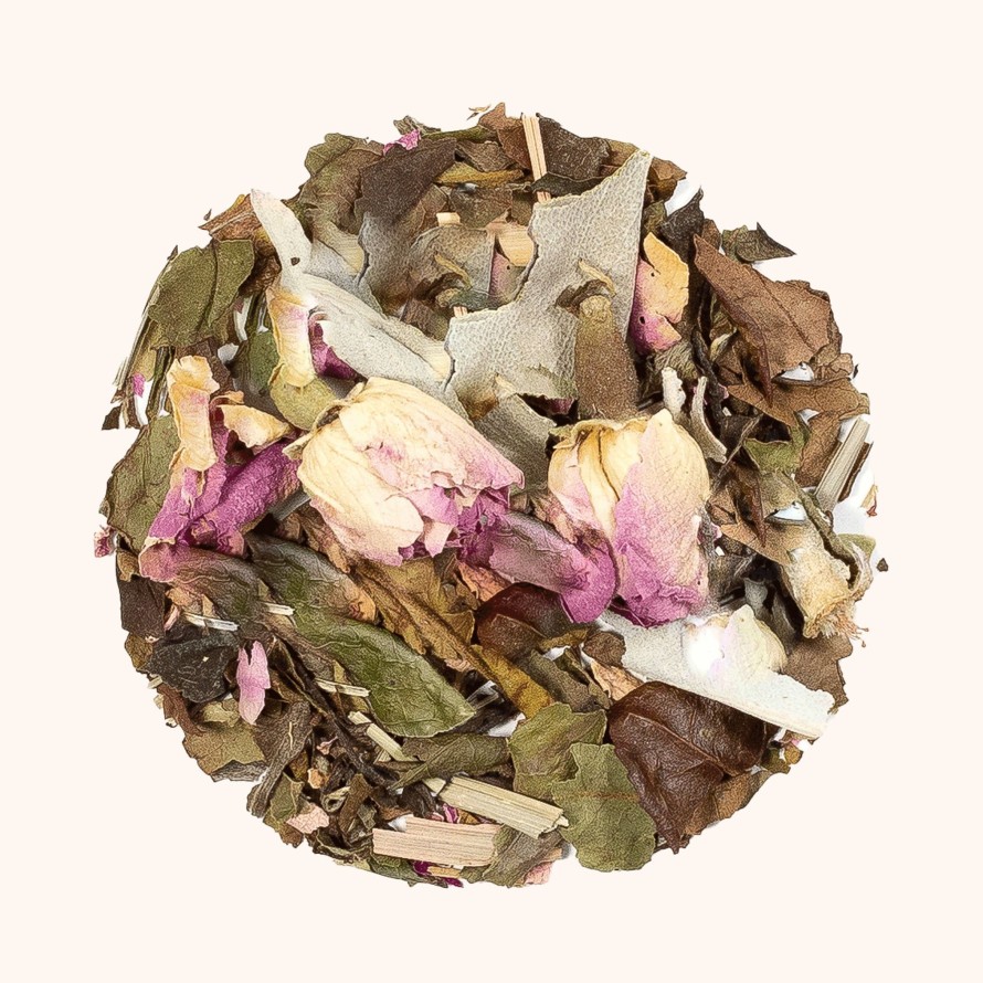 Tea Shop Wight Tea Co Loose Leaf | Sage Rose White Tea