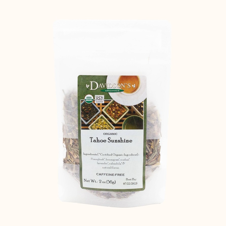 Tea Shop Davidson's Organic Teas Loose Leaf | Tahoe Sunshine