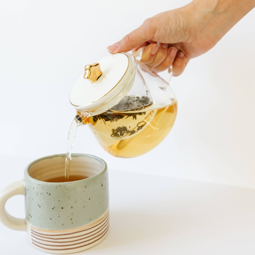 Teaware Sips by | Glass Teapot (Moon, Heart, Star)