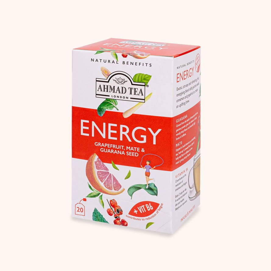 Tea Shop Ahmad Tea Sachet + Bagged | Energy