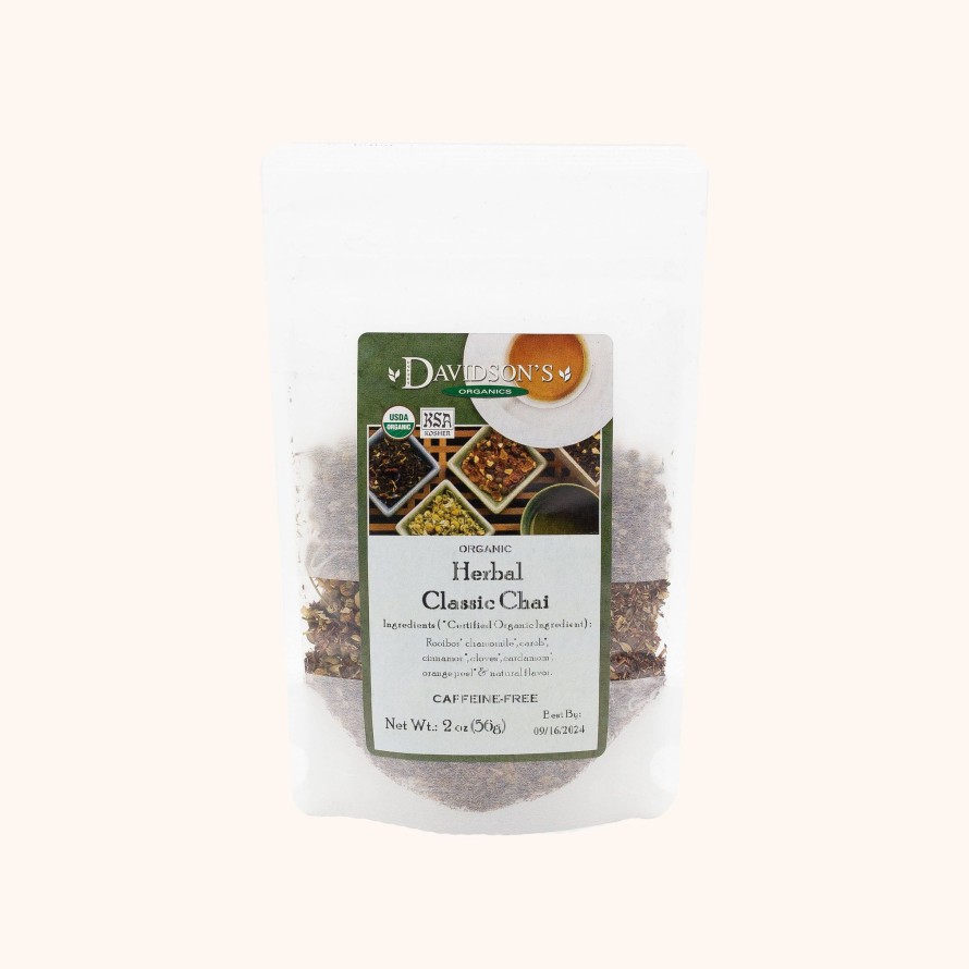 Tea Shop Davidson's Organic Teas Chamomile | Herbal Classic Chai