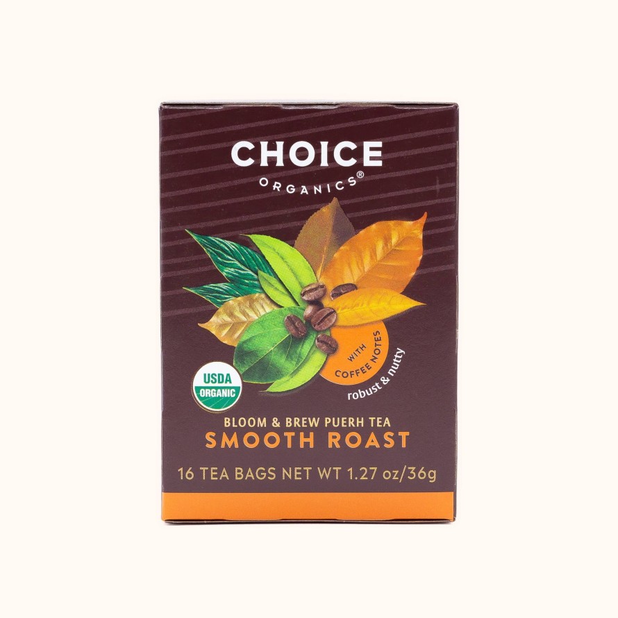 Tea Shop Choice Organics Sachet + Bagged | Organic Smooth Roast Tea