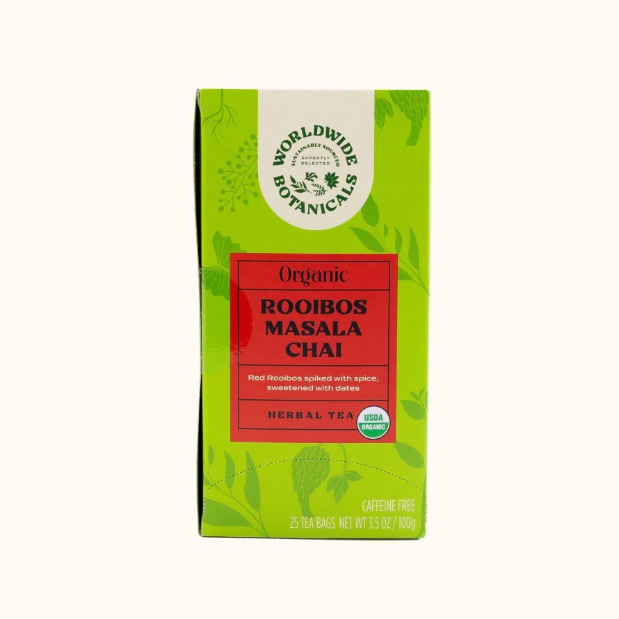 Tea Shop Worldwide Botanicals Herbal | Organic Rooibos Masala Chai