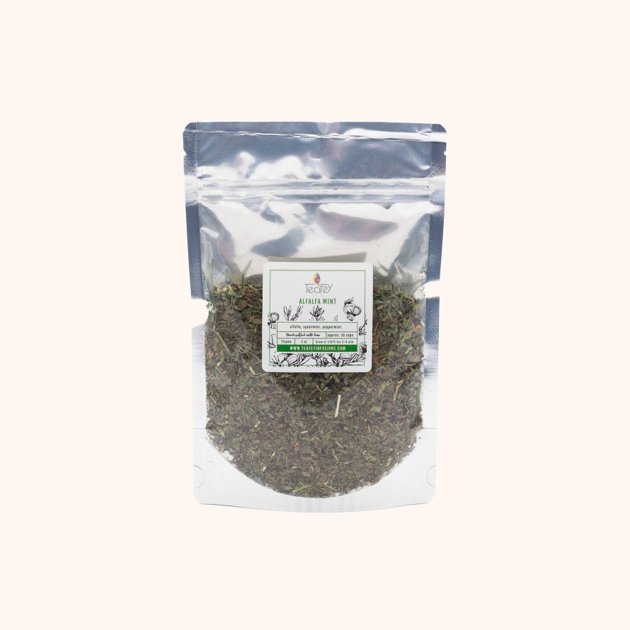 Tea Shop TeaFèy Infusions Loose Leaf | Alfalfa Mint