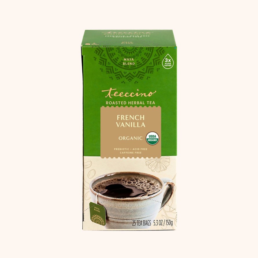 Tea Shop Teeccino Herbal | French Vanilla Roasted Herbal Tea