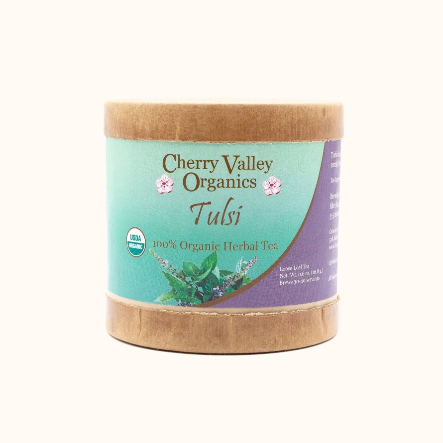 Tea Shop Cherry Valley Organics Herbal | Tulsi Herbal Tea