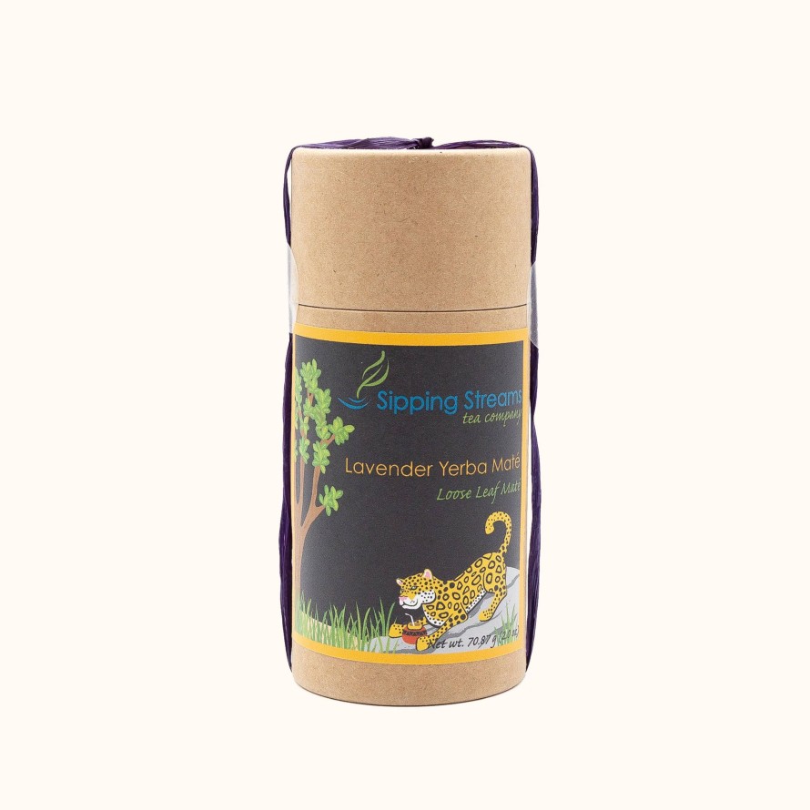 Tea Shop Sipping Streams Tea Company Yerba Mate | Lavender Yerba Mate