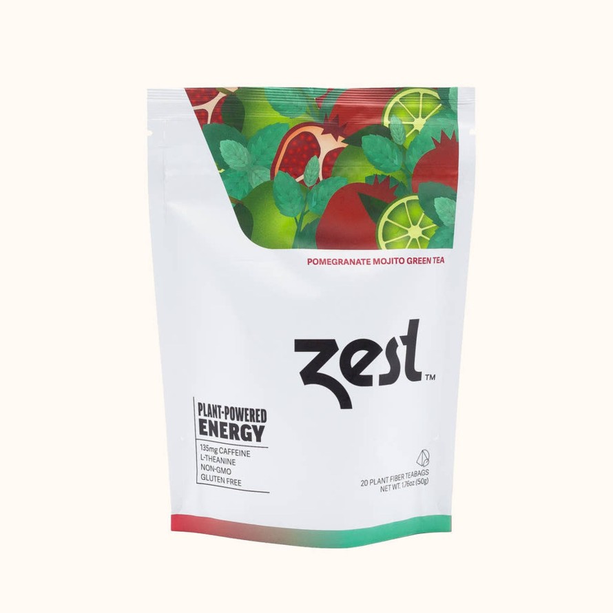 Tea Shop Zest Tea Sachet + Bagged | Pomegranate Mojito