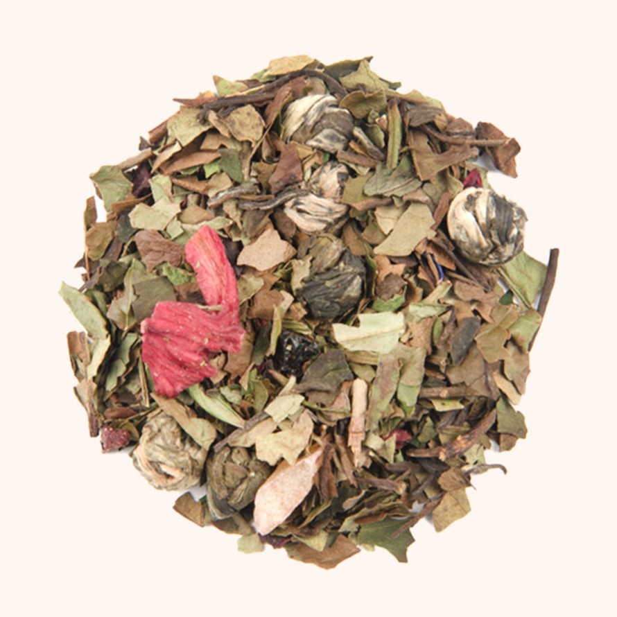 Tea Shop Churchill's Fine Teas Green | White Peachberry Jasmine Pearls