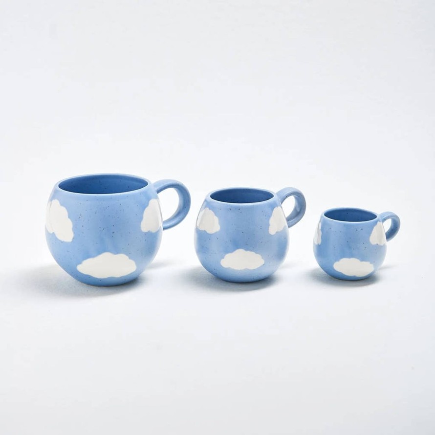 Teaware Egg Back Home | Blue Cloud Mug