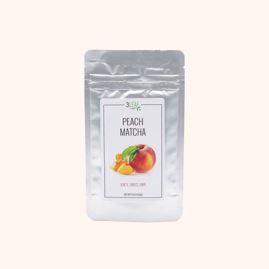 Tea Shop 3 Leaf Tea Matcha | Peach Matcha