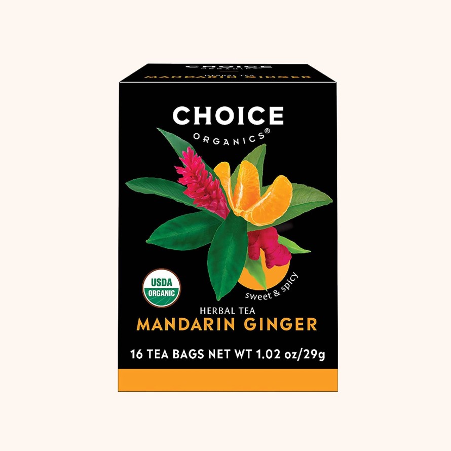 Tea Shop Choice Organics Rooibos | Mandarin Ginger Tea