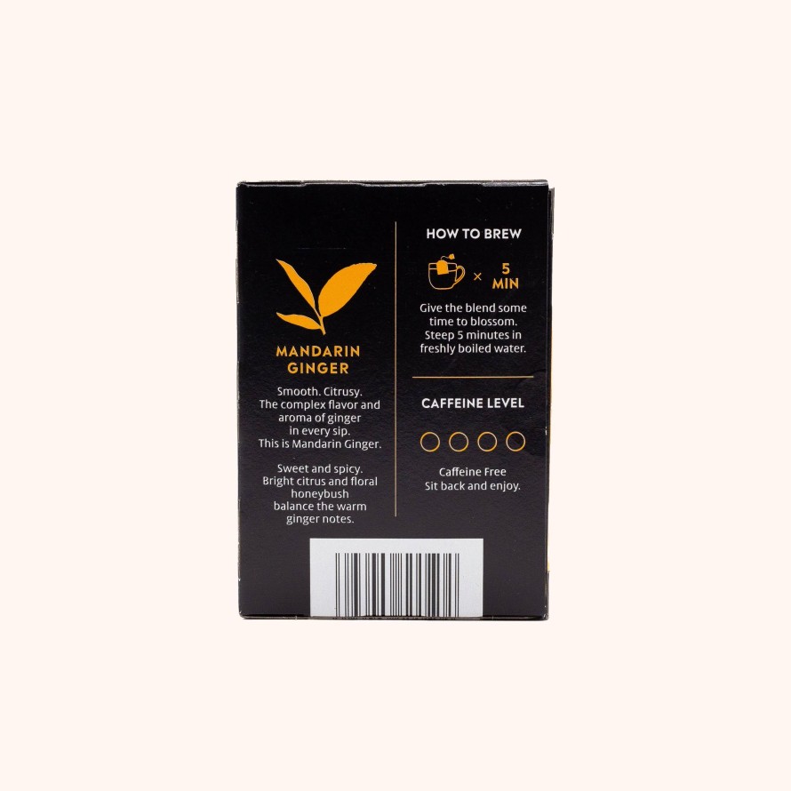 Tea Shop Choice Organics Rooibos | Mandarin Ginger Tea