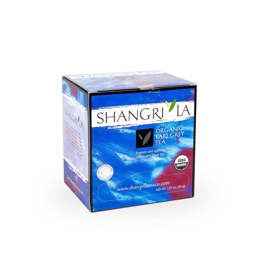 Tea Shop Shangri La Teas Sachet + Bagged | Organic Earl Grey Tea