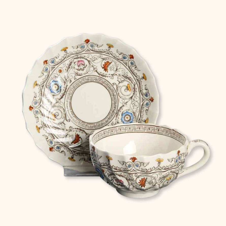 Teaware Spode | Vintage Florence Teacup & Saucer