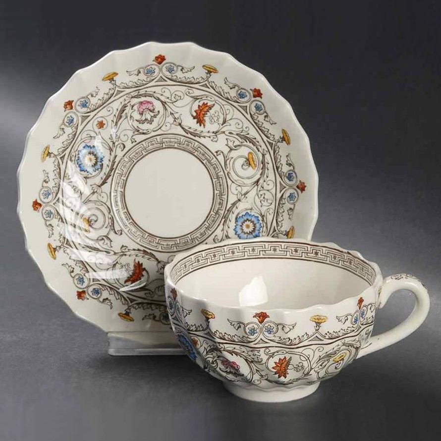 Teaware Spode | Vintage Florence Teacup & Saucer