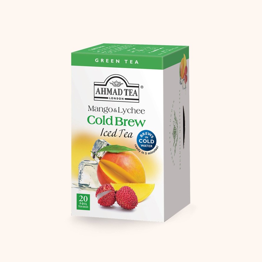 Tea Shop Ahmad Tea Fruity | Mango & Lychee Cold Brew Iced Tea