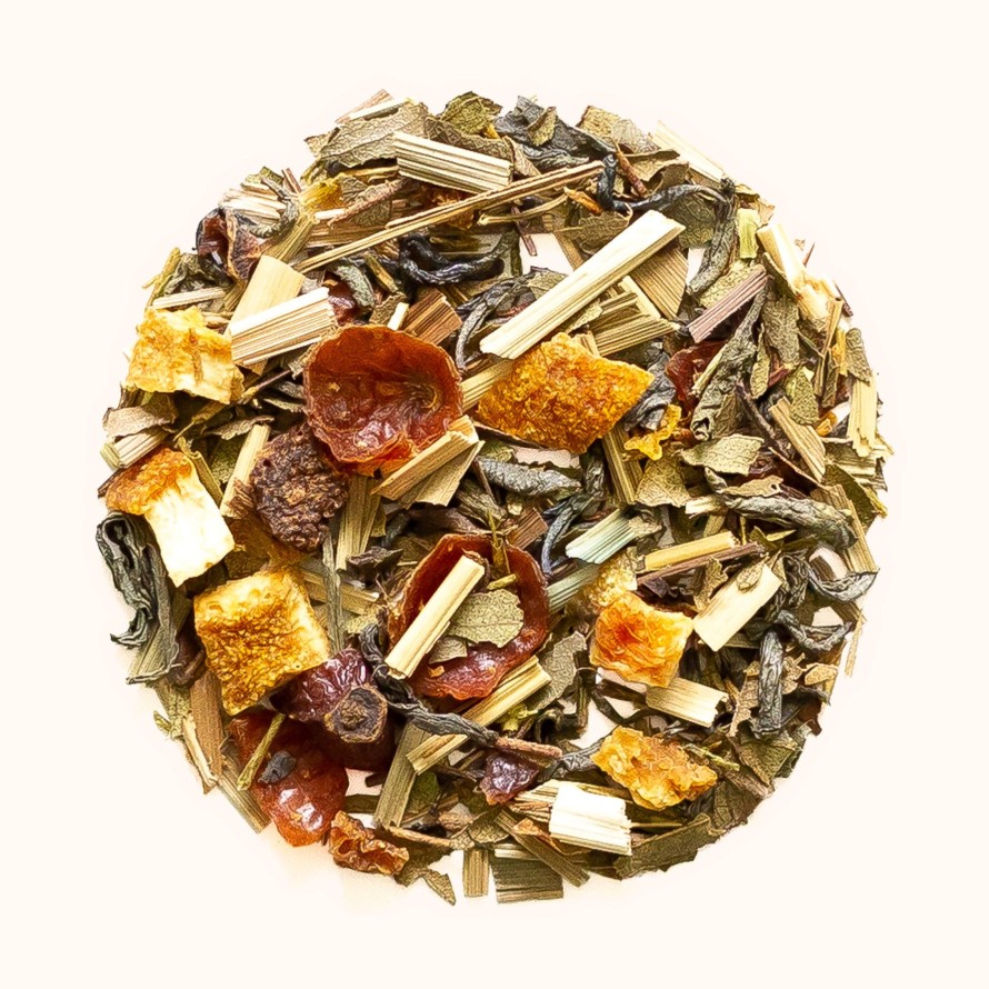 Tea Shop Beach House Teas Loose Leaf | Sea Glass Green Iced Blend