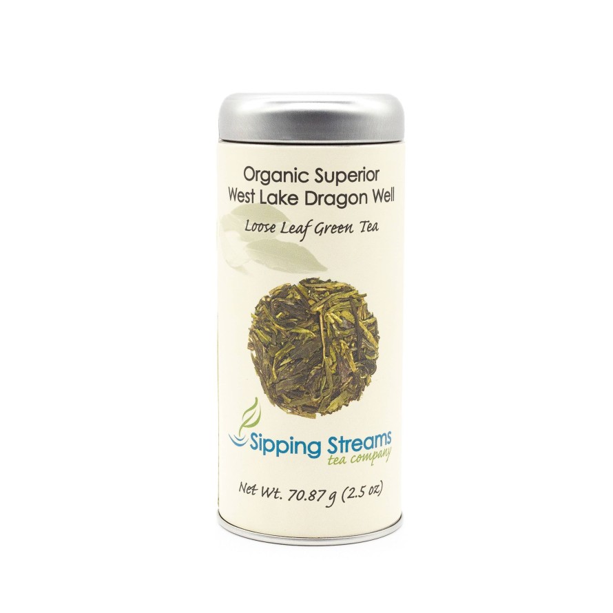 Tea Shop Sipping Streams Tea Company Green | Dragon Well Green Tea