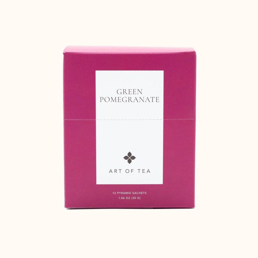 Tea Shop Art of Tea Sachet + Bagged | Green Pomegranate