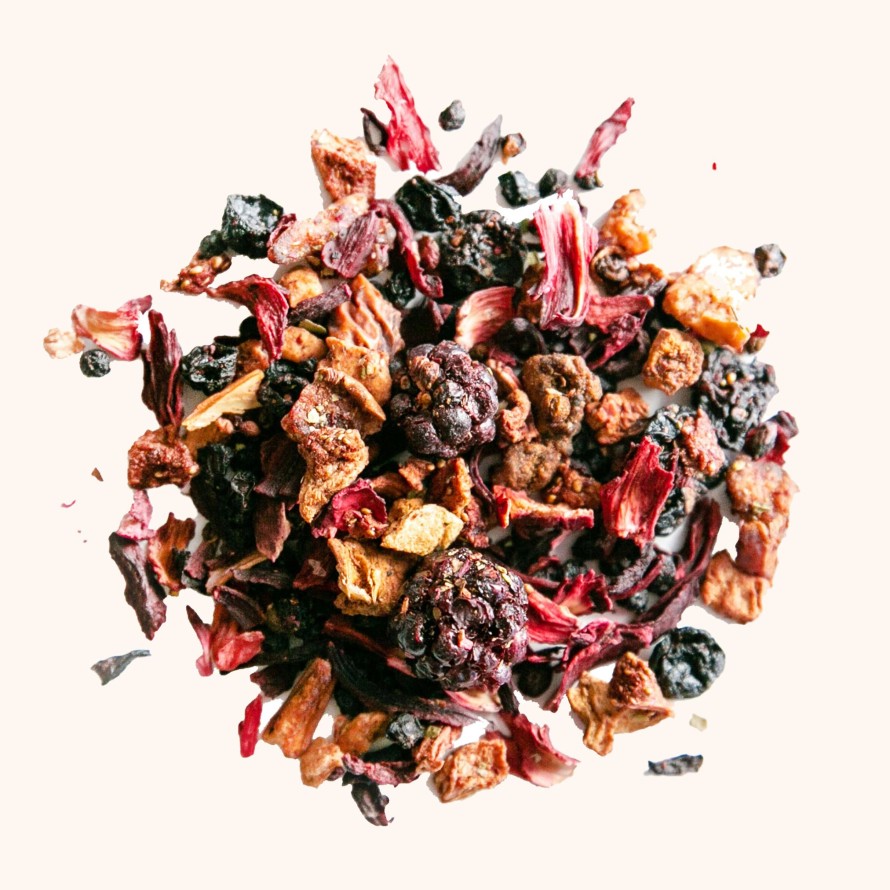 Tea Shop Tea Head Loose Leaf | Strawberry Blend