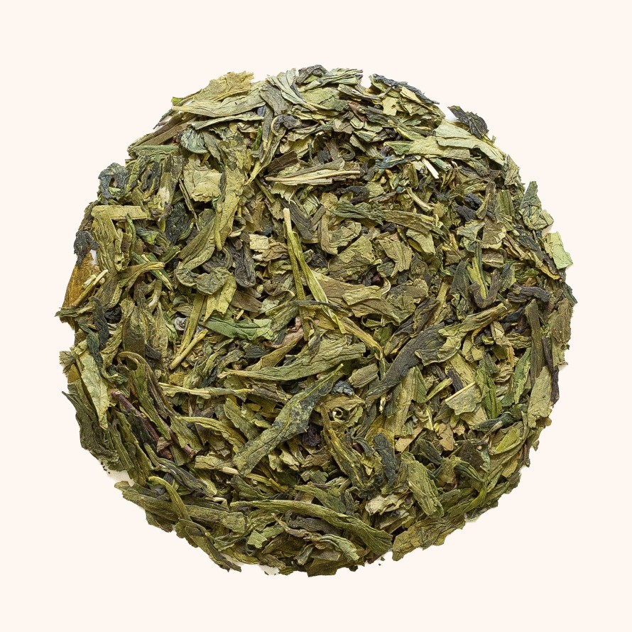 Tea Shop Sipping Streams Tea Company Loose Leaf | Dragon Well Green Tea