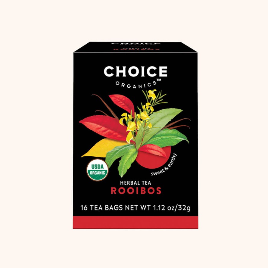 Tea Shop Choice Organics Sachet + Bagged | Organic Rooibos Tea