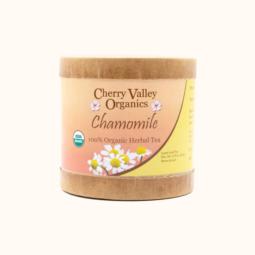 Tea Shop Cherry Valley Organics Chamomile | Chamomile Herbal Tea