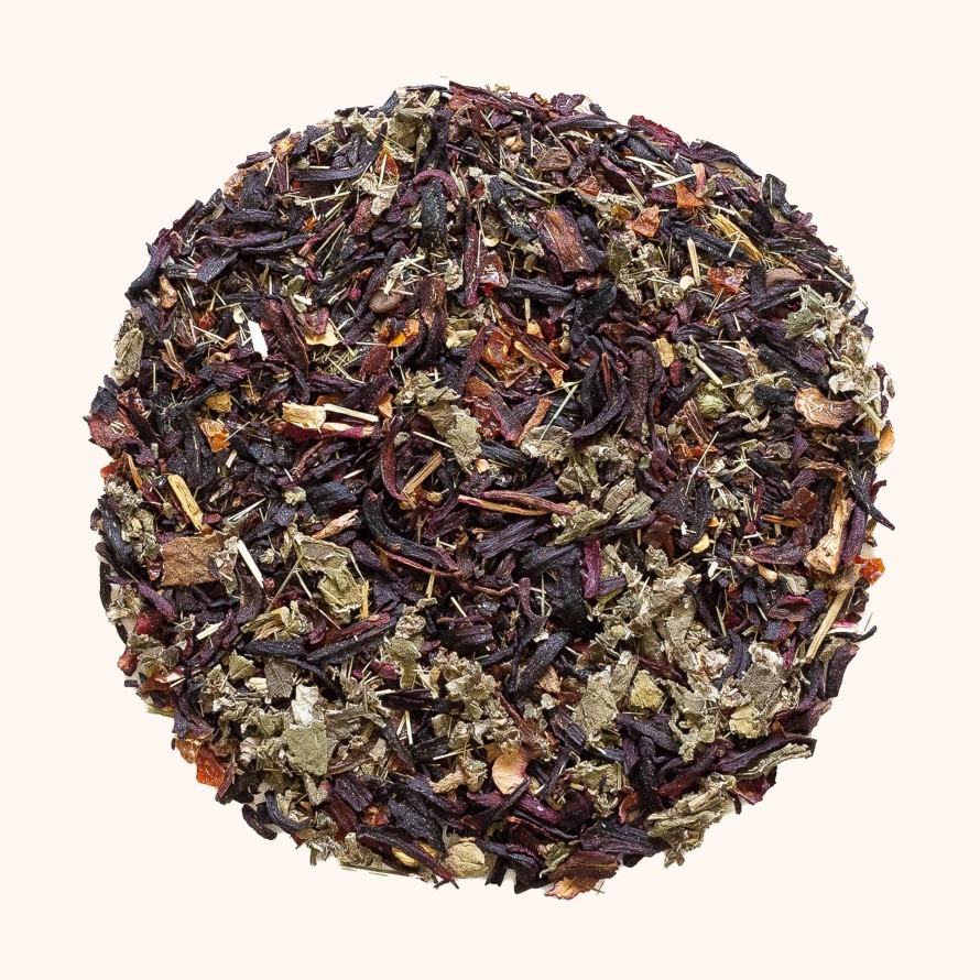 Tea Shop Oregon Tea Traders Herbal | Raspberry Crush Hibiscus Tea