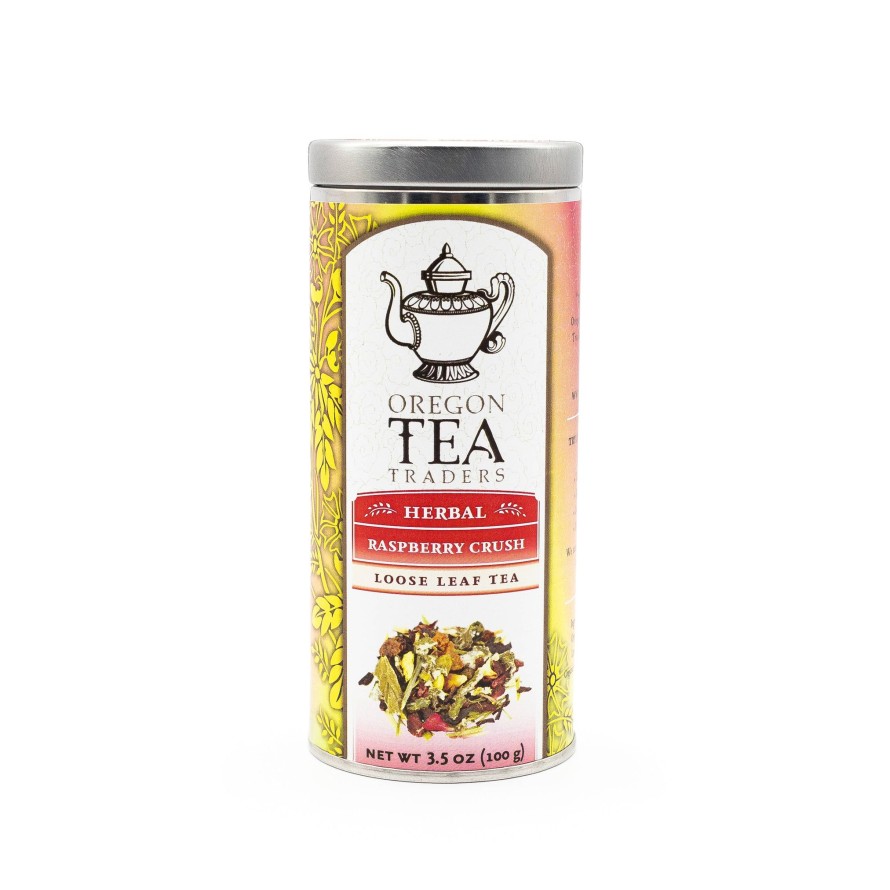 Tea Shop Oregon Tea Traders Herbal | Raspberry Crush Hibiscus Tea