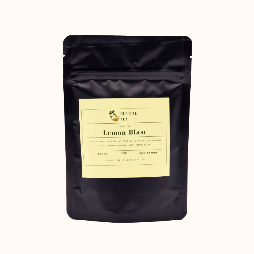 Tea Shop Cup'ital Tea Loose Leaf | Lemon Blast