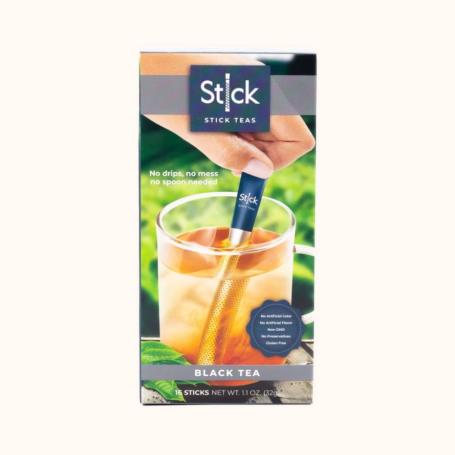 Tea Shop Stick Beverages Sachet + Bagged | Black Tea