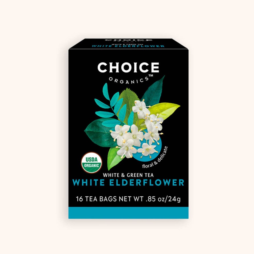 Tea Shop Choice Organics White | White Elderflower