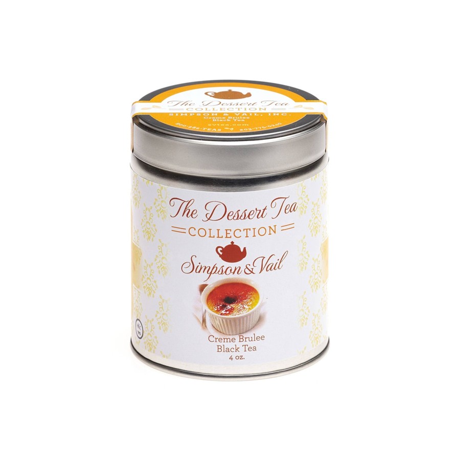 Tea Shop Simpson & Vail Black | Creme Brulee Black Tea