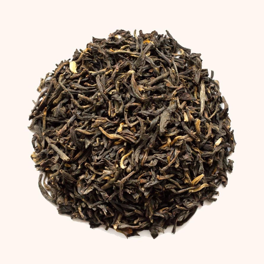 Tea Shop Bare Leaves Loose Leaf | Organic Golden Yunnan Black