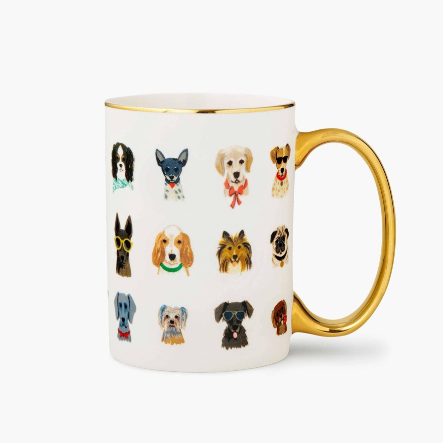 Teaware Rifle Paper Co. | Dogs Porcelain Mug