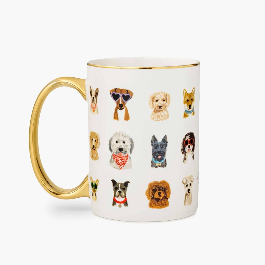 Teaware Rifle Paper Co. | Dogs Porcelain Mug