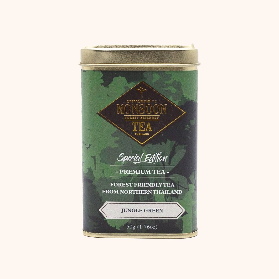 Tea Shop Monteaco Loose Leaf | Jungle Green