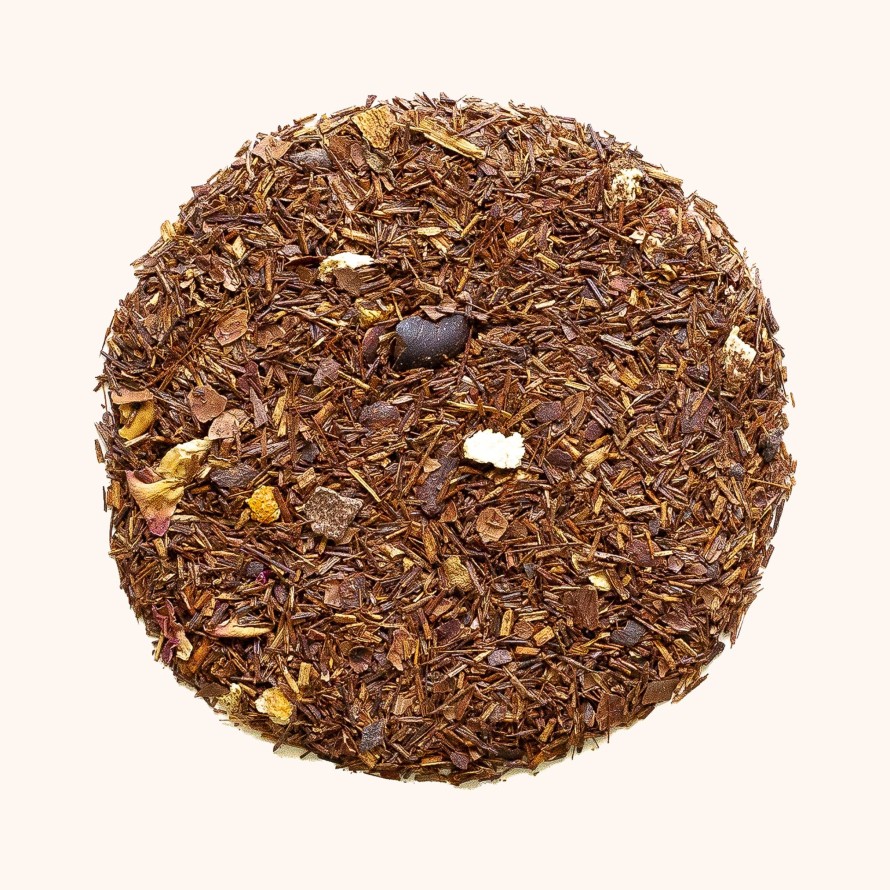 Tea Shop Happy Lucky's Loose Leaf | Rooibos Chocolate Raspberry