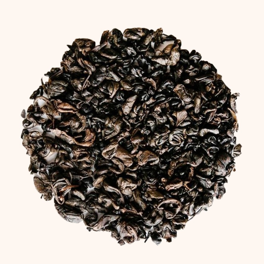 Tea Shop Made Of Tea Loose Leaf | Black Gunpowder