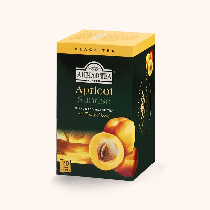 Tea Shop Ahmad Tea Sachet + Bagged | Apricot Sunrise Black Tea