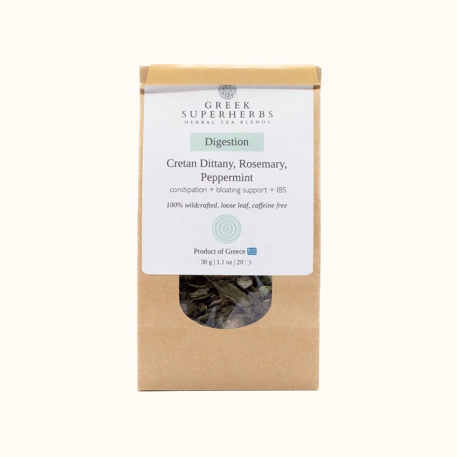 Tea Shop Greek Superherbs Loose Leaf | Digestion