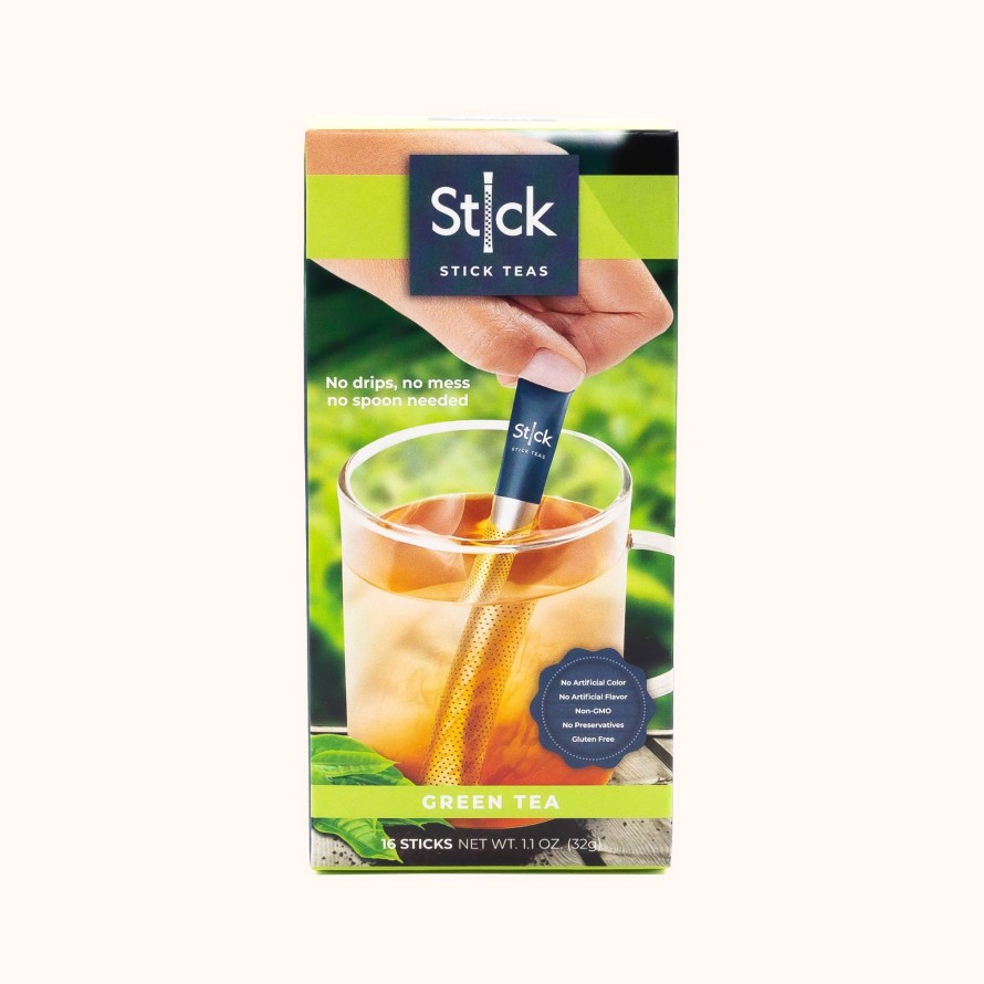 Tea Shop Stick Beverages Sachet + Bagged | Green Tea