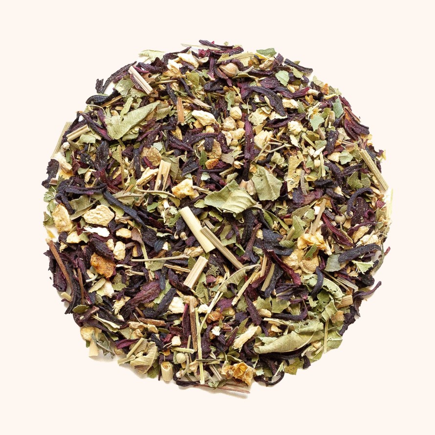 Tea Shop Happy Lucky's Herbal | Hibiscus Ginger Lemon