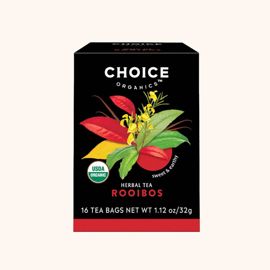 Tea Shop Choice Organics Herbal | Organic Rooibos Tea