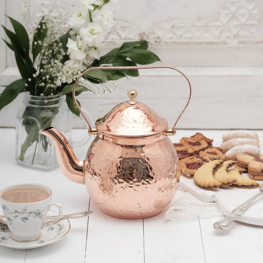 Teaware Coppermill Kitchen | Hand-Hammered Copper Tea Kettle