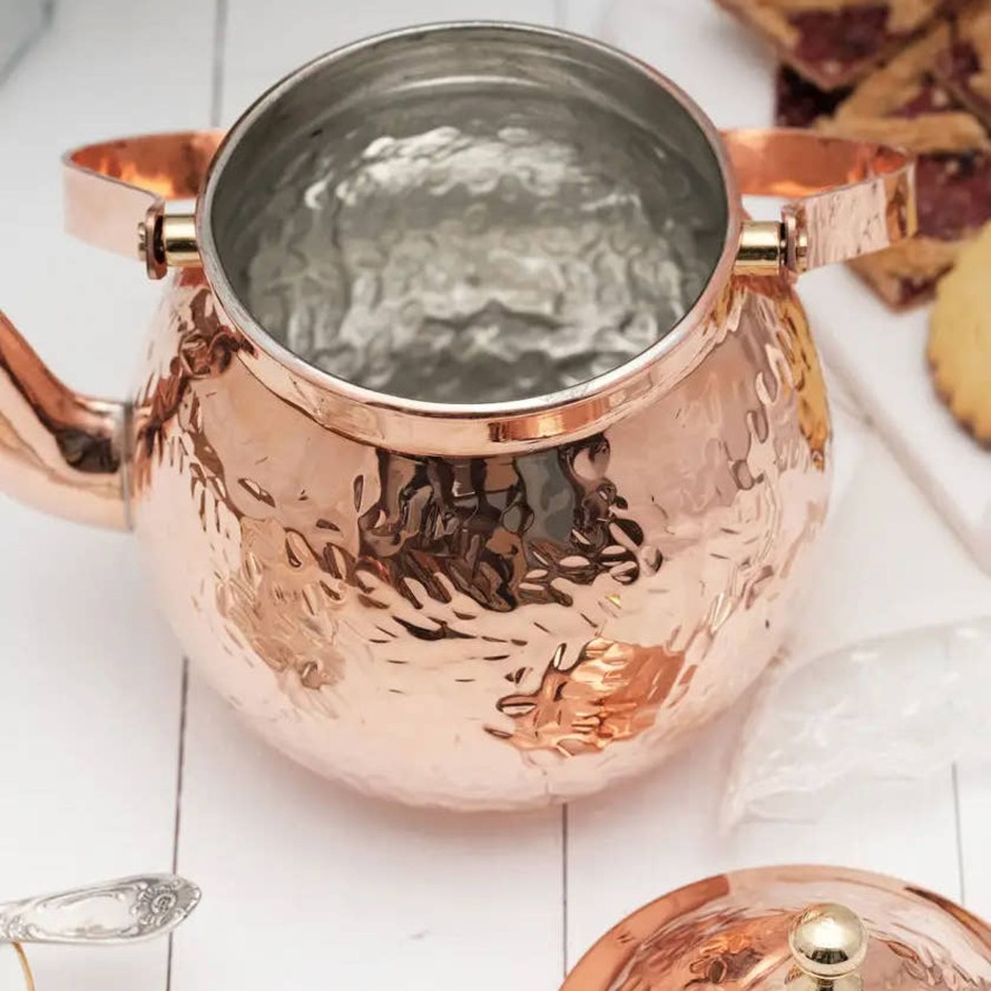 Teaware Coppermill Kitchen | Hand-Hammered Copper Tea Kettle